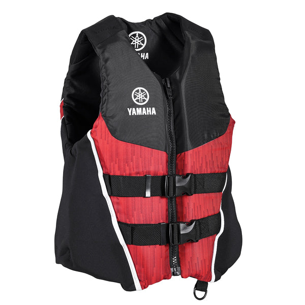 Yamaha Men's Neoprene/Nylon Combo PFD - Red/Black/White