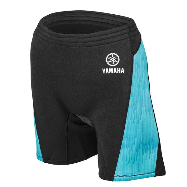 Yamaha Neoprene Ride Short - Women's - Black/Teal