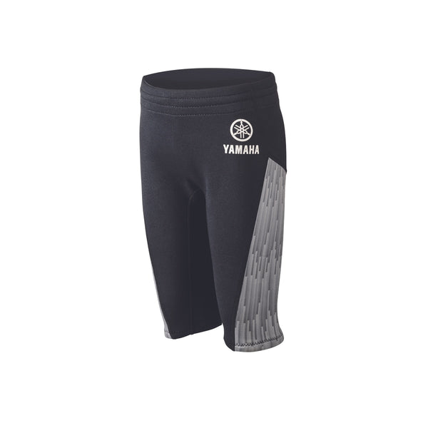 Yamaha Neoprene Ride Shorts - Youth - Gray/Black
