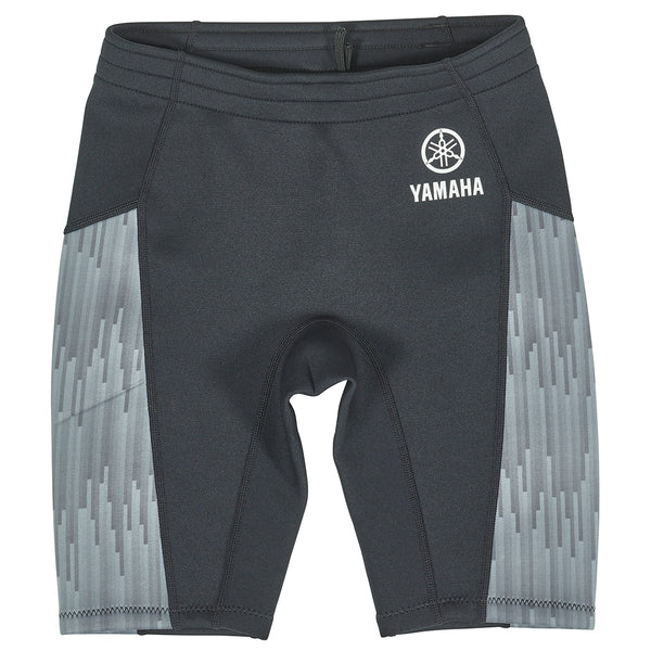 Yamaha Neoprene Ride Shorts - Youth - Gray/Black