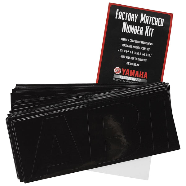 Yamaha Premium Registration Kits - Black SBT-BLK70-00-11