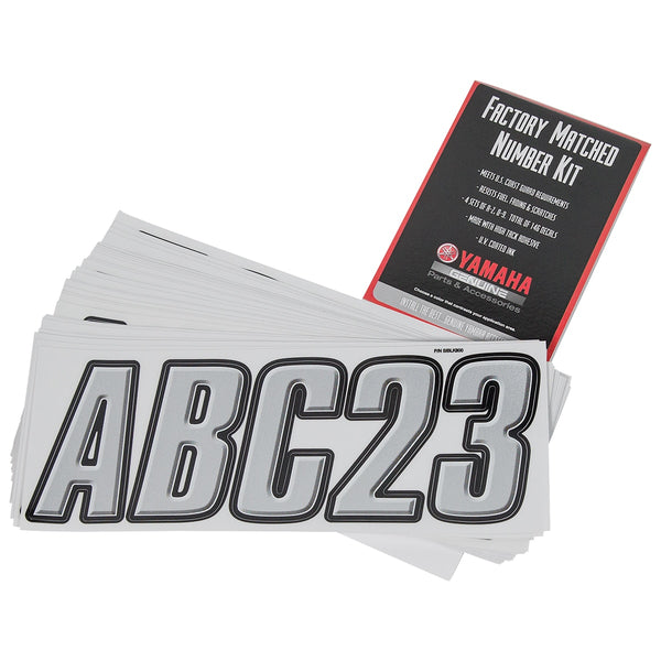 Yamaha Series 800 Registration Kits - Silver SBT-SIBLK-80-13
