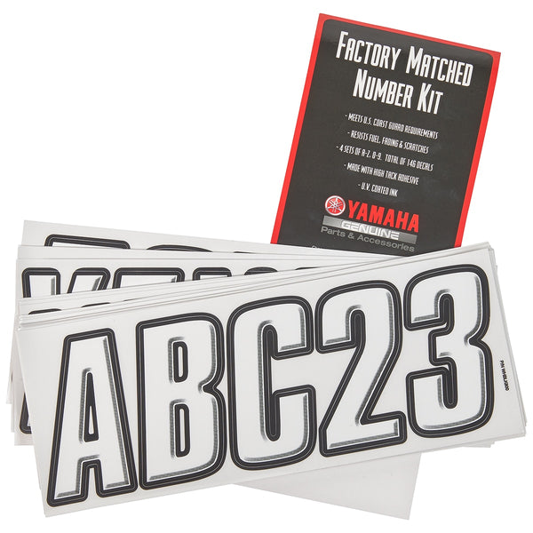 Yamaha Series 800 Registration Kits - White SBT-LTBLK-80-13