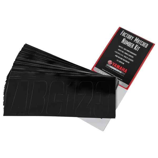 Yamaha Solid Color Registration Kits - Black MAR-BLK35-00-14