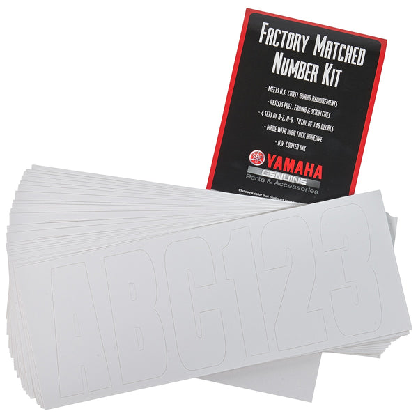 Yamaha Solid Color Registration Kits - White MAR-WHI35-00-21
