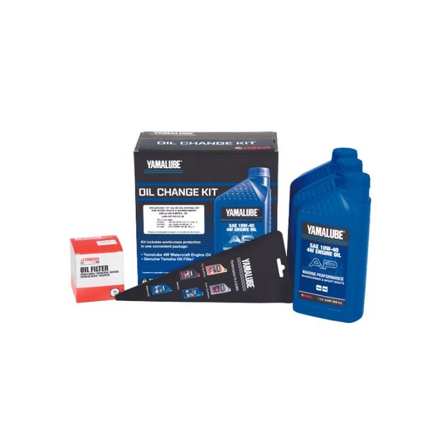 Yamaha WaterCraft 1.9L HO Oil Change Kit LUB4WTRCKT30