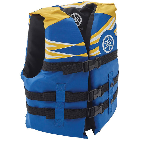 Yamaha Youth Value Nylon PFD - Blue/Yellow