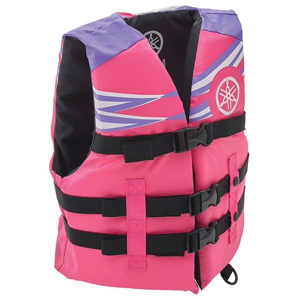 Yamaha Youth Value Nylon PFD - Pink/Purple