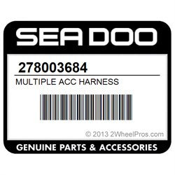 SeaDoo Multiple Accessory Harness - 278003684 - Broward Motorsports Racing