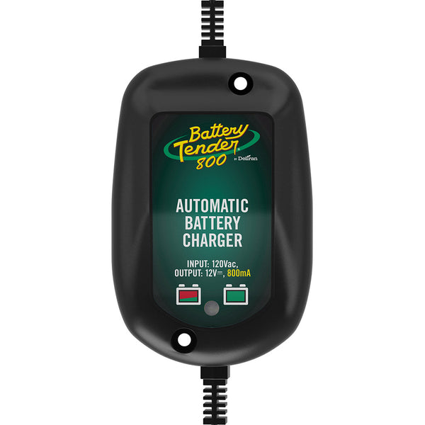 Battery Tender 12V, 800mA Weatherproof IP67 Battery Charger