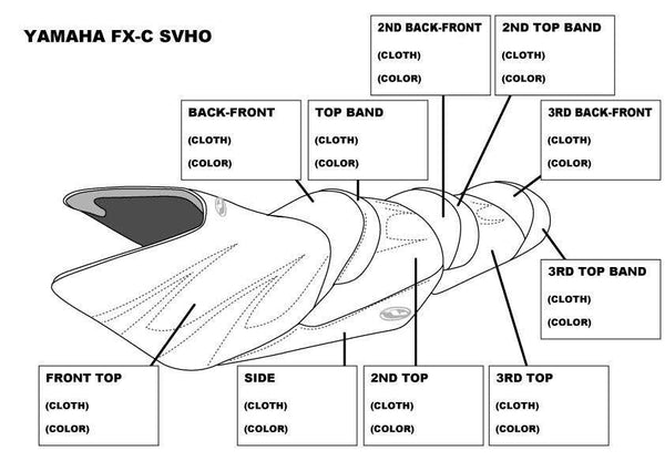Jet Trim Seat Cover FX SVHO | FX HO Cruiser - Broward Motorsports Racing