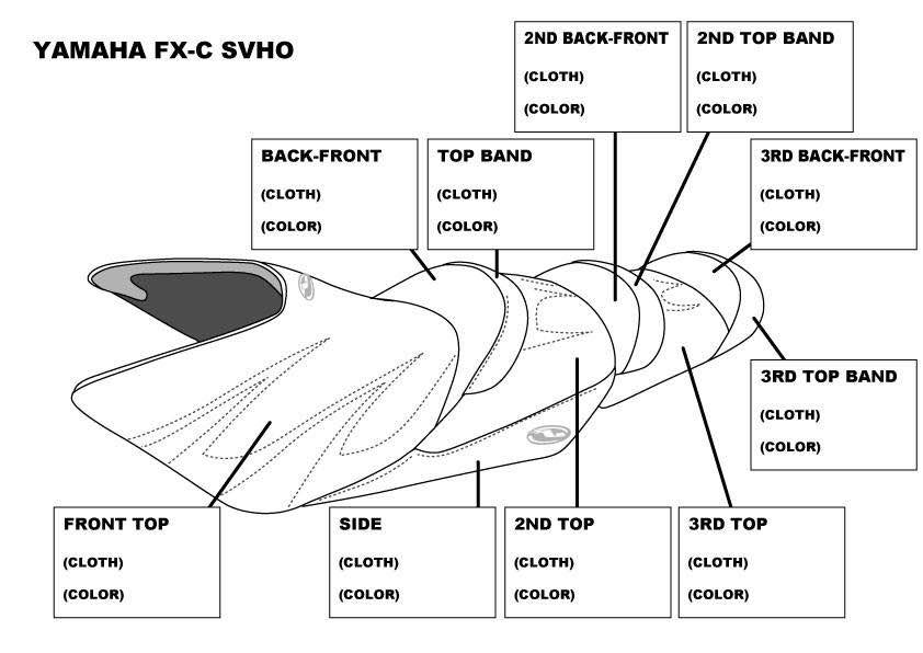 Jet Trim Seat Cover FX SVHO | FX HO Cruiser - Broward Motorsports Racing