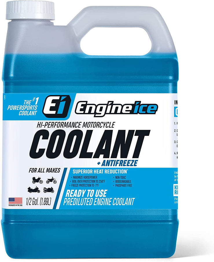 ENGINE ICE HI-PERFORMANCE COOLANT 0.5 GAL.