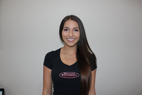 BMS Womens V-Neck Silky T-Shirt