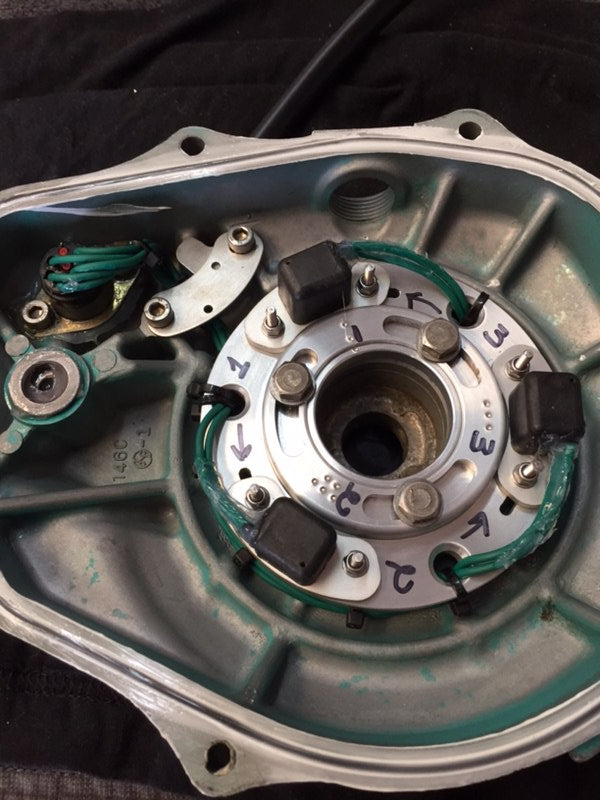 BMS Kawasaki 1100 Billet Aluminum MSD Pick Up Plate - Broward Motorsports Racing