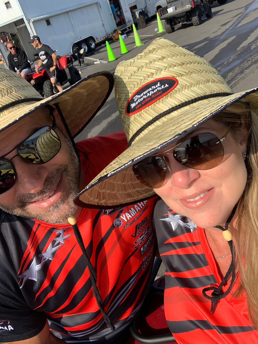 Broward Motorsports Straw Hat