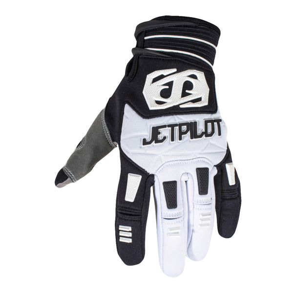 JETPILOT MATRIX FULL FINGER GLOVE Blk/Wht - Broward Motorsports Racing