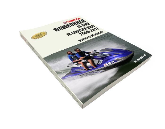 YAMAHA FX SHO, CRUISER SHO (1.8L) GENUINE SERVICE MANUAL