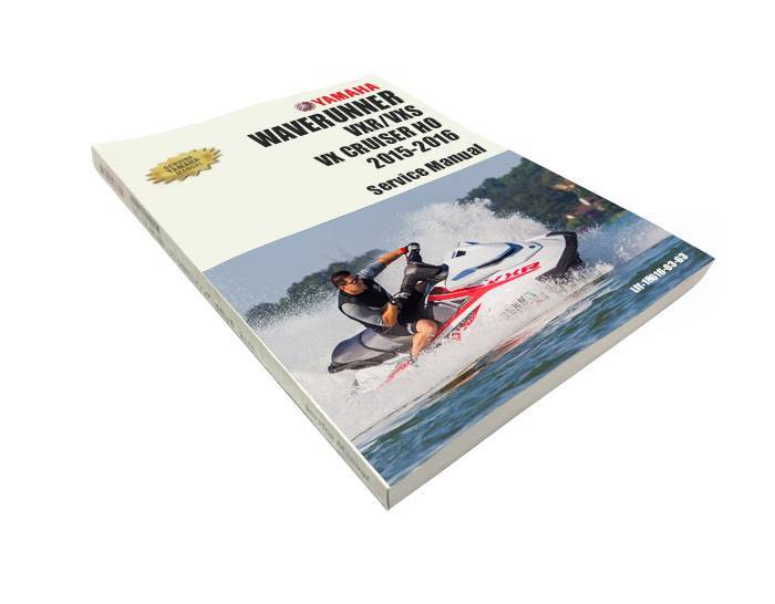 YAMAHA VXR, VXS, VX CRUISER HO (1.8L) GENUINE SERVICE MANUAL