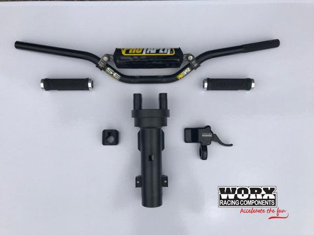 WORX SeaDoo Spark Steering system with Electronic lever KIT - Broward Motorsports Racing