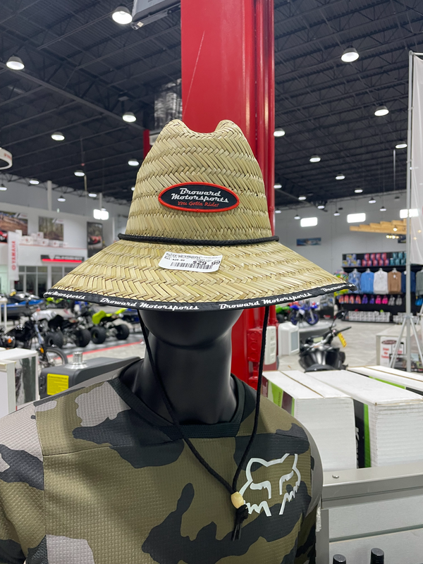 Broward Motorsports Straw Hat