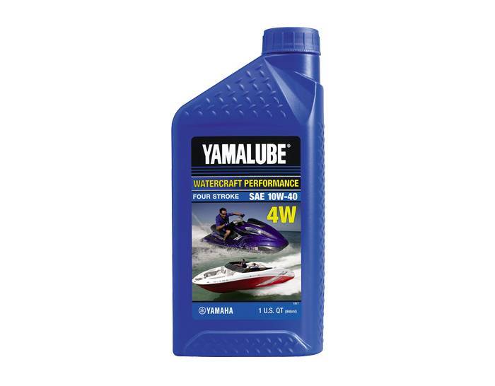 Yamalube 10W-40 Mineral 4W Watercraft Engine Oil - 32 OZ